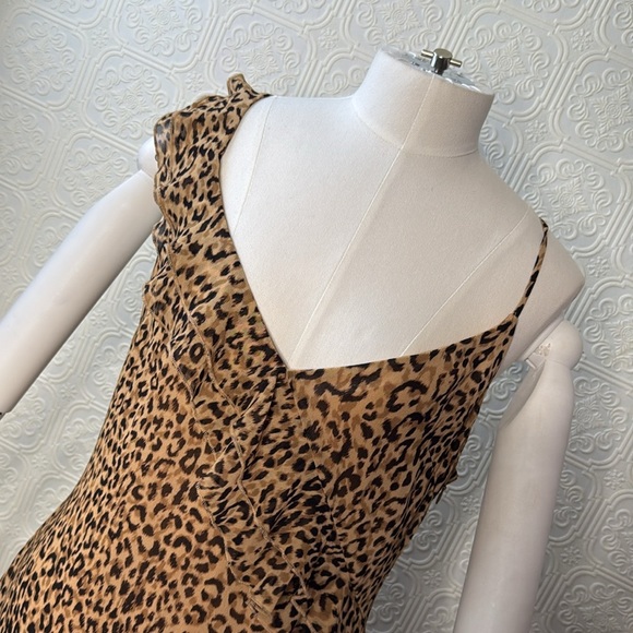 CHARLES HENRY | Tiered Leopard Print Ruffle Dress, Size M, NWT - Picture 8 of 16